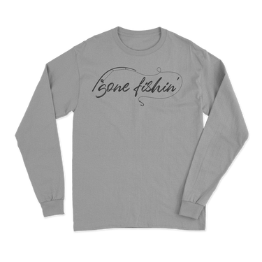 Gone Fishing v2 Men Long Sleeve Shirt